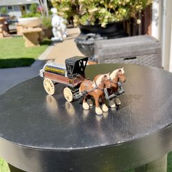 Vintage Horse-Drawn Carriage Model