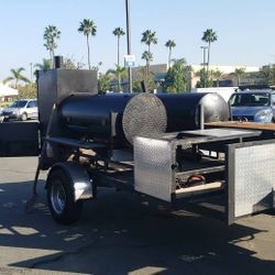 Custom BBQ Smoker Trailer