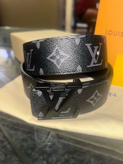 100$ Black LV Monogram Belt