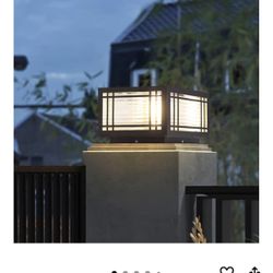 Outdoor Post Cap Light 