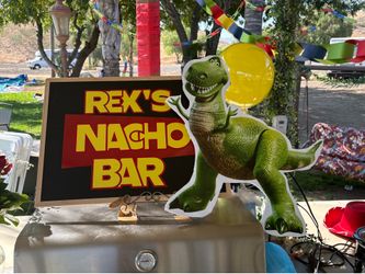Toy Story Nacho Bar sign