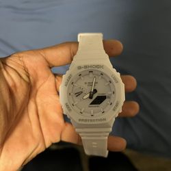white G Shock 