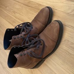 Brown Leather Boots 9.5