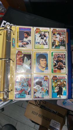 Vintage Football & baseball Cards all star player lots