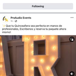Mala Experiencia Con Proaudio Events 