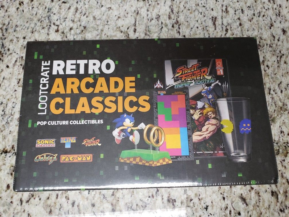 LootCrate: Retro Arcade Classics (Pop Culture Collectibles)