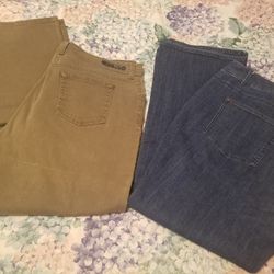 Lot Of 2 Size 18 Jeans
