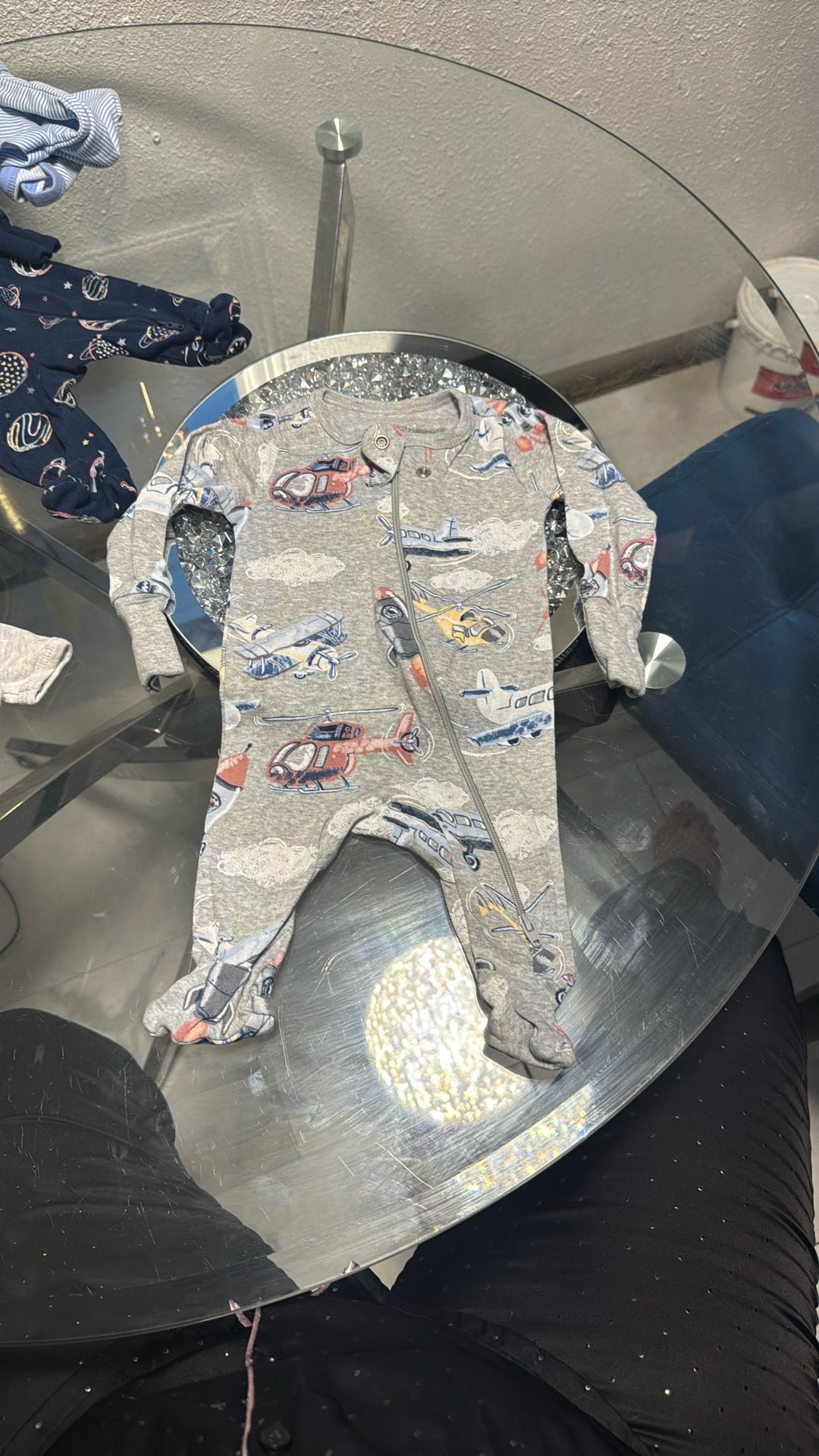 Organic Sleep And Play Sipper Onesie New$2