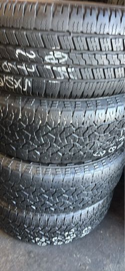 275/60/20 good year wrangler 🔥3&1