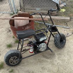 Little Rascals Minibike Frame JUST Frame 