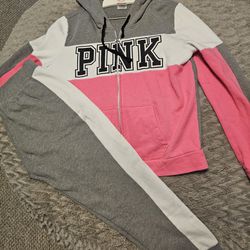 Victoria Secret Pink Sweater and Sweats Set