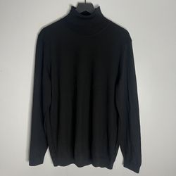 Hugo Boss Musso P Wool Turtle Neck Mens XXL Black