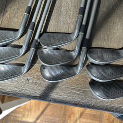 Prizm Pro Select Golf Clubs; VGC.  Graphite Shafts & Lamkin Grips