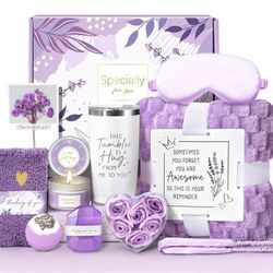 Gift Baskets for Women, Birthday Gifts for Women, Self Care Gifts Get Well Soon Gift Baskets, Thinking of You Gift, Relaxing Spa Gift Basket for Mom H