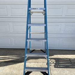 Werner 6” Fiberglass Ladder 