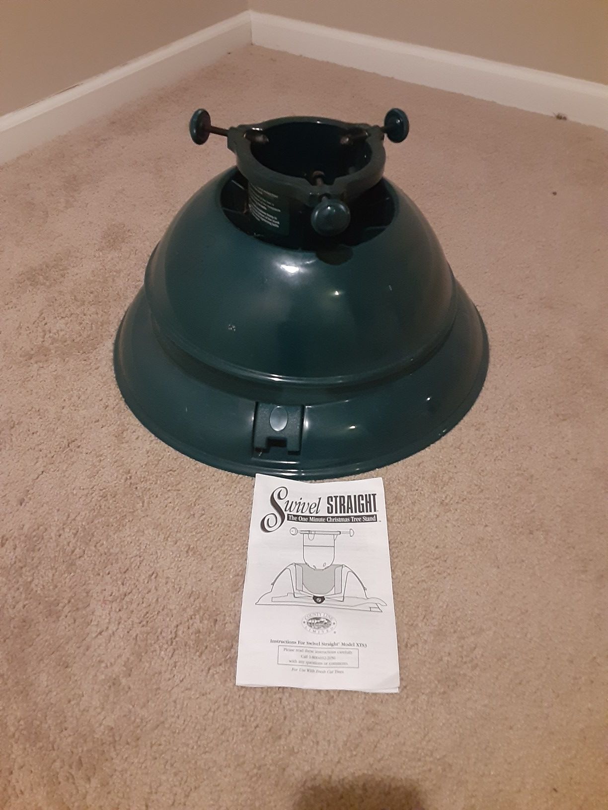 Swivel Straight tree stand