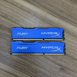 Hyper x Ram Sticks 8 x 2. 16gb