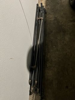 Rods for hanging curtains or plants . 4 available! Need gone asap