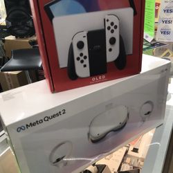 Nintendo Switch Oled Oculus Meta Quest2 New No Credit Needed Pay Down Only