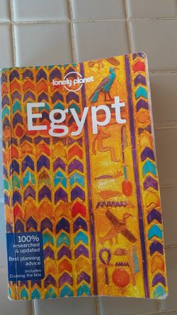 Egypt Lonely Planet guide book