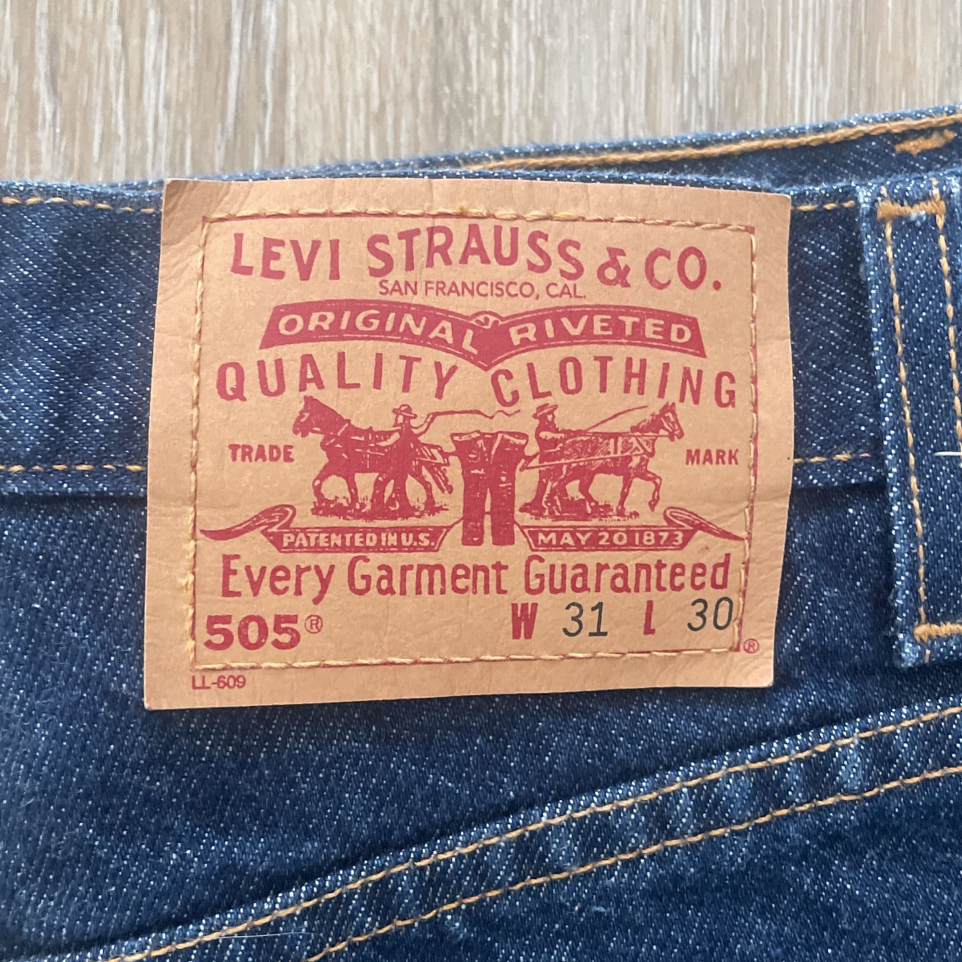 Levi’s 505 Men’s Jeans 31W X 30L