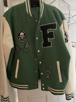 Varsity Jacket In Great Condition-size Large 