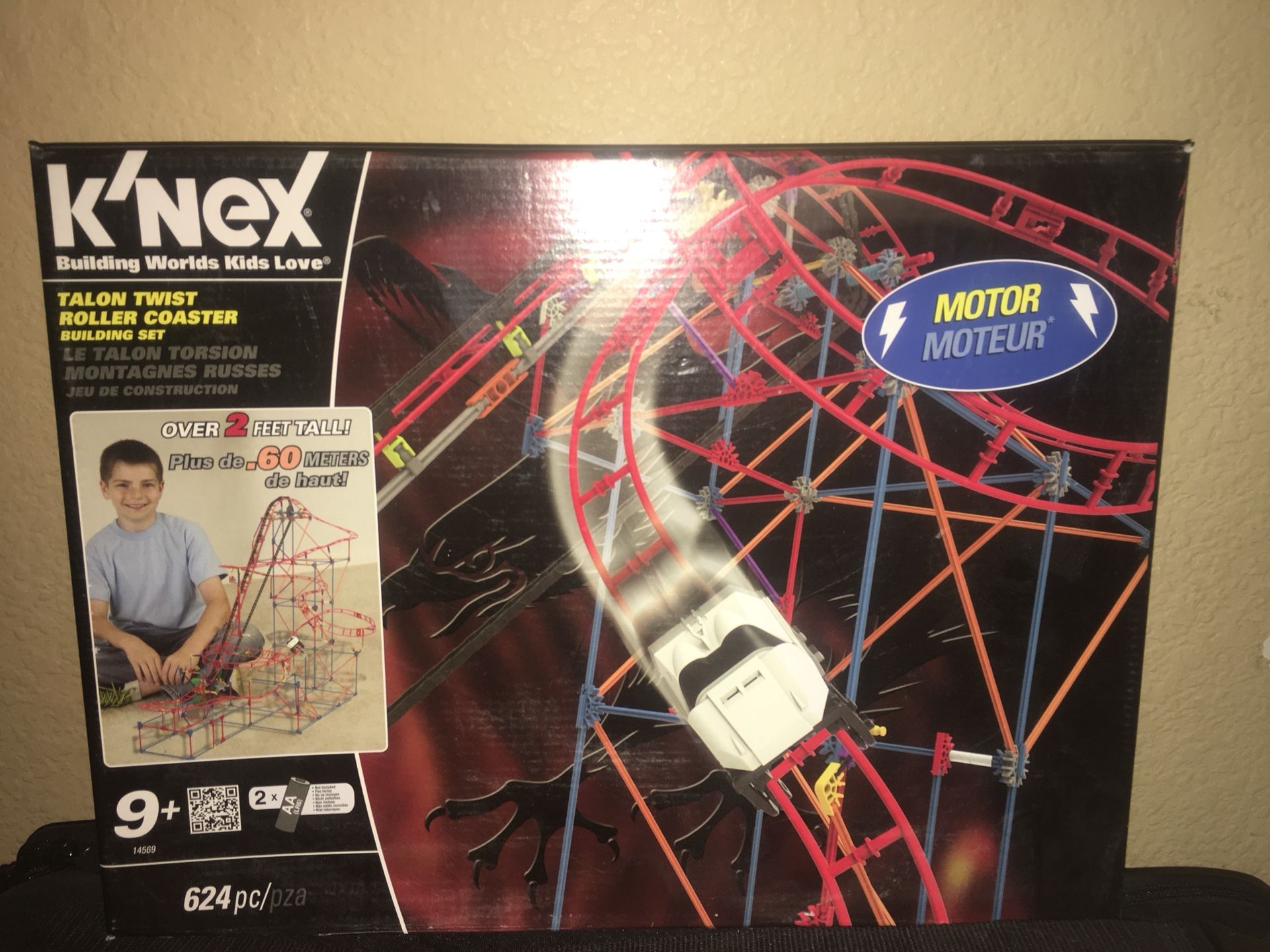 Knex talon hotsell twist coaster