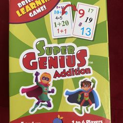 Super Genius  Addition Game