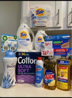 Household Cleaning & Laundry Supply Bundle