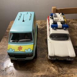 Ghostbusters & Scooby Doo Play mobile Vehicles