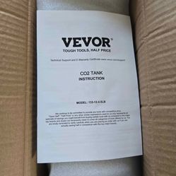 VEVOR 5 lbs aluminum CO2 gas cylinder