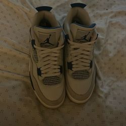 Jordan Military Blue 4s Size 10