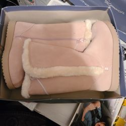 New Winter Boots Pink Women Size 6