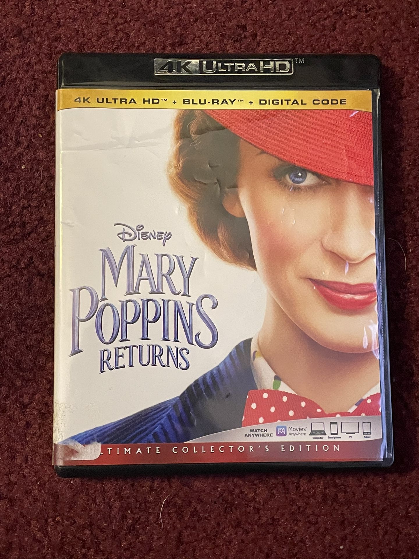 Mary Poppins Returns UHD And Blu-Ray