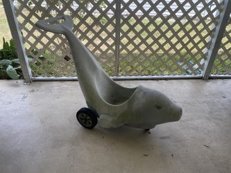 Seaworld Stroller 1980's vintage dolphin stroller