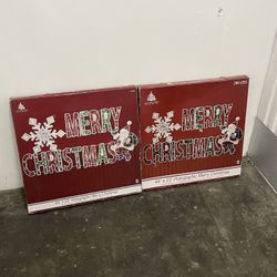 Merry Christmas Signs