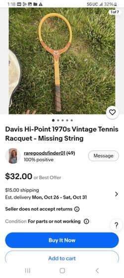 Vintage Tennis Rackets