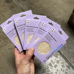 5-Pack (200 Pieces) Glossmetics Check Mate Clear Blemish Patches for Face 