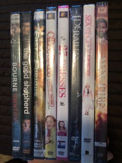 Brand new, sealed DVDs