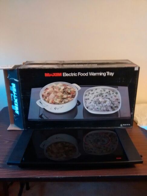 Maxim electric food warming tray model WT - 46