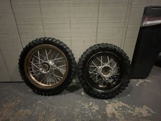 12/10 Inch 50-110/ Surron Wheel Set