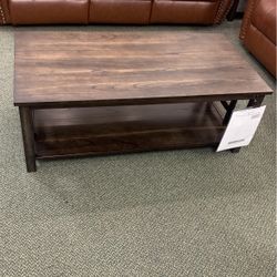Three piece coffee table set