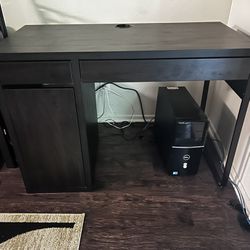 Computer desk Used Black 