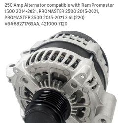 Dodge Ram Alternator 