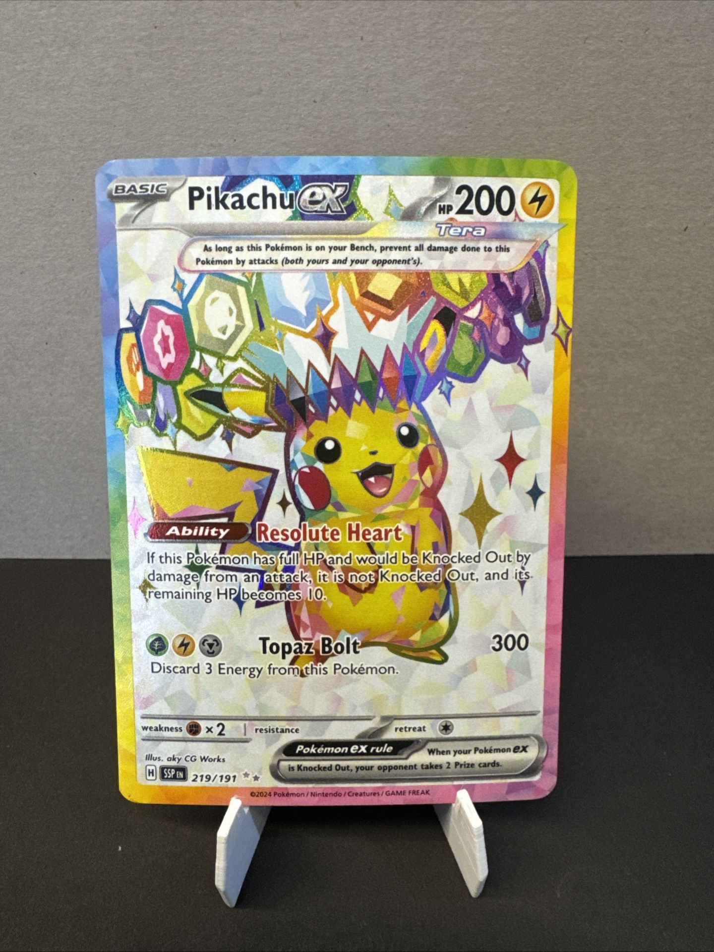 Pikachu EX | Surging Sparks 