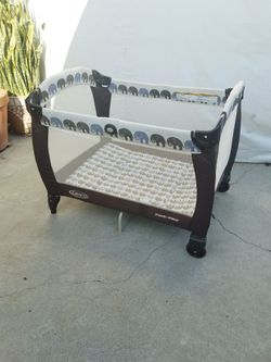 Baby Playpen With Bassinet And Changing Station Included