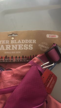 X-large water bladder harness