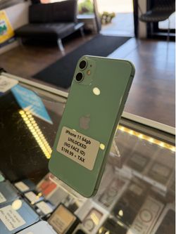 iPhone 11 64gb Unlocked (NO FACE ID)