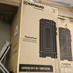 Building a pool? SALE 1 OF 2 New Hayward HydroPure AOP Advanced Oxidation Pool Sanitizer – UV + Ozone