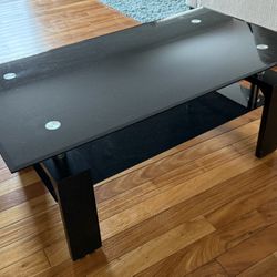 Glass Top Coffee Table